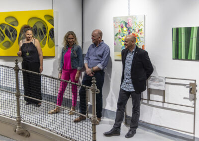 Künstler Manfred Walter - Vernissage im Wiener Wasserturm unter dem Titel "ROHSTOFF KUNST", gemeinsam mit Rafaela Pugel-Zdichynec, Antonietta Sole und Michael Pugel, 2026