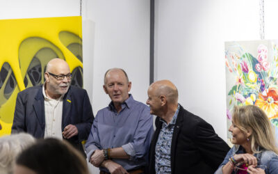 Künstler Manfred Walter - Vernissage im Wiener Wasserturm unter dem Titel "ROHSTOFF KUNST", gemeinsam mit Rafaela Pugel-Zdichynec, Antonietta Sole und Michael Pugel, 2026